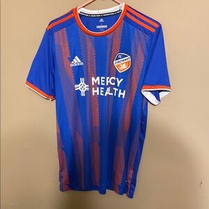 Adidas FC Cincinnati Blue Soccer Jersey